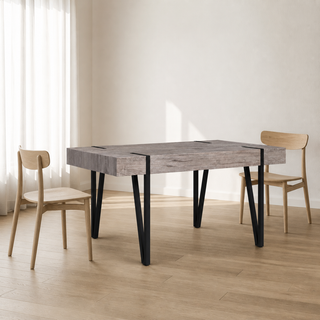 Kolvern Tonna Metal Base Dining Table
