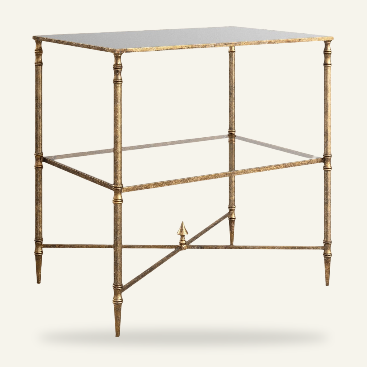 Kolvern Tradardalur Glass End Table