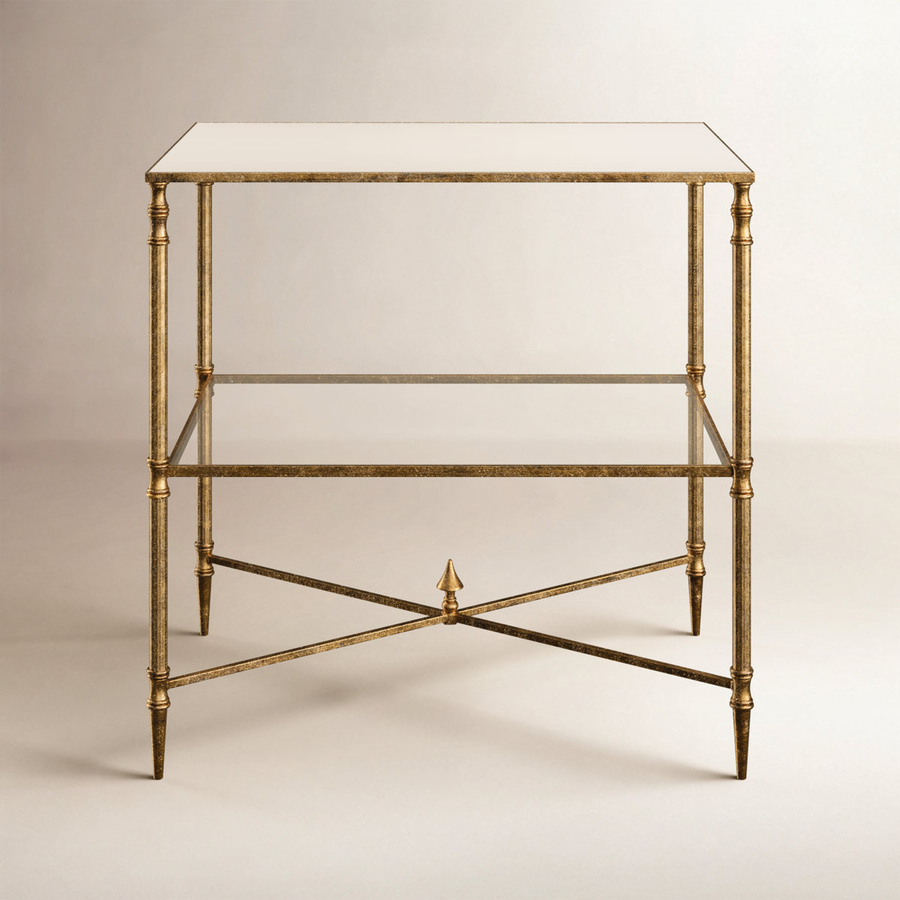Kolvern Tradardalur Mirrored End Table | untouched supplier studio 1