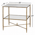 Kolvern Tradardalur Mirrored End Table | untouched supplier studio 3
