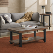 Kolvern Tvoroyri 3 Piece Storage Table Set in a restyled supplier room | Pipeline B room-shell edit 3