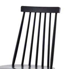 Detail | Close view of the Kolvern Ugghia Wood Windsor Dining Chair Set of 6