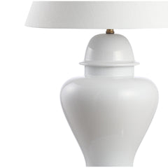 Lamp with Linen Shade and LED Bulb Included