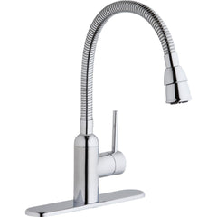 Laundry Faucet, Pursuit, Single Hole, Flexible Spout, Chrome