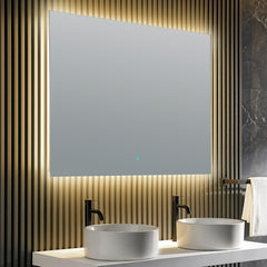LED Mirror, 48" x 36" with Built-in Defogger