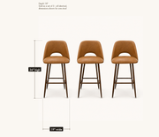 Dimensions | overall width, depth and height, all three stools shown, sold as a set of 3, dimensions are per stool
