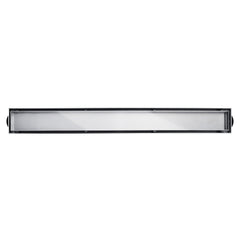 Linear Shower Drain, Watercourse, 60-Inch with Reversible Tile Insert in Polished Chrome