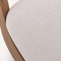 Texture | light-beige polyester-blend upholstery weave close-up