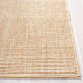 Close up | llugwy jute rug corner, natural fiber weave close-up