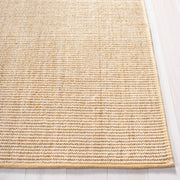 Close up | llugwy jute rug corner, natural fiber weave close-up