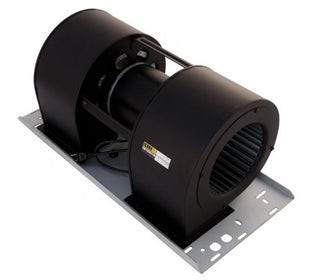 Local Blower for Range Hood, 1200 CFM, Variable Speed, Metal, Black