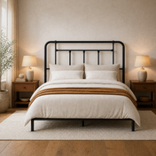 Grevane Malaclete Metal Slatted Headboard
