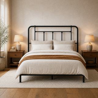 Grevane Malaclete Metal Slatted Headboard