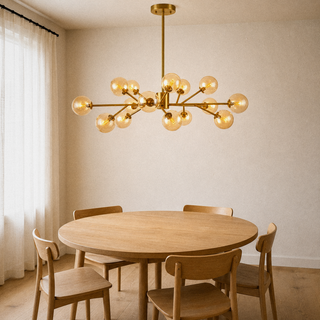 Marnau Malban 15-Light Sputnik Chandelier