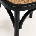 Detail | the front leg and wishbone stretcher joinery