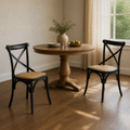 In a room | both chairs shown together, the complete pair sold with this listing
