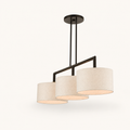 Studio | three-quarter angle showing the twin canopy rods and stepped arm