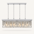 Front | marnau Baluden 8-Light Crystal Pendant front studio view