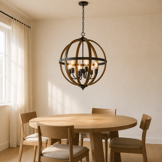 Marnau Bilfot 6-Light Globe Chandelier