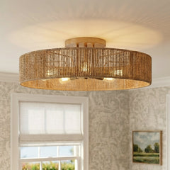 Room | The Marnau Boeden 5-Light Flush Mount in a styled room