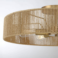 Detail | Close view of the Marnau Boeden 5-Light Flush Mount