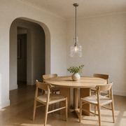 Angle | a second angle in the dining room, the complete pendant sold with this listing