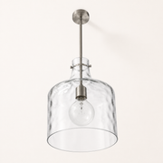 Studio | three-quarter studio angle of the bell shade, fitting and canopy