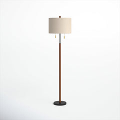 Front | Straight-on view of the Marnau Brannec Floor Lamp