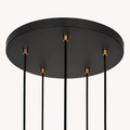 Hardware | the black canopy and brass cord grommets