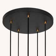 Hardware | the black canopy and brass cord grommets