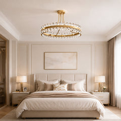 Room | The Marnau Guehedec 8-Light Semi-Flush Mount in a styled room
