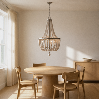 Marnau Guenioc 3-Light Beaded Chandelier