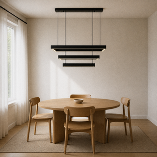 Marnau Maudez 3-Light Tiered Chandelier