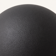 Texture | close view of the matte black textured iron exterior