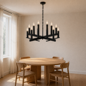 Marnau Radenec 12-Light Geometric Chandelier
