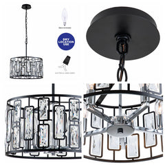 Detail | The Marnau Rouzic Crystal Chandelier