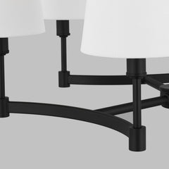 Detail | Close view of the Marnau Sieck 6-Light Chandelier
