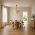 Scale | the chandelier beside a full doorway to show true size