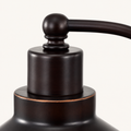 Hardware | close view of the turned finial and socket joint