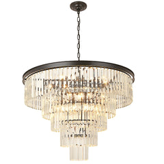 Front | Straight-on view of the Marnau Tariec Chandelier