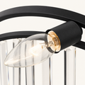 Hardware detail | E12 candelabra socket and matte black rim