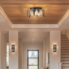 Room | The Marnau Tascon Flush Mount in a styled room