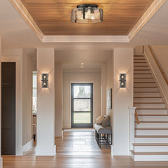 Room | The Marnau Tascon Flush Mount in a styled room