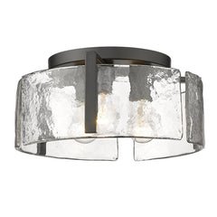 Angle | Three-quarter view of the Marnau Tascon Flush Mount