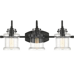Front | Straight-on view of the Marnau Trezien 3-Light Vanity