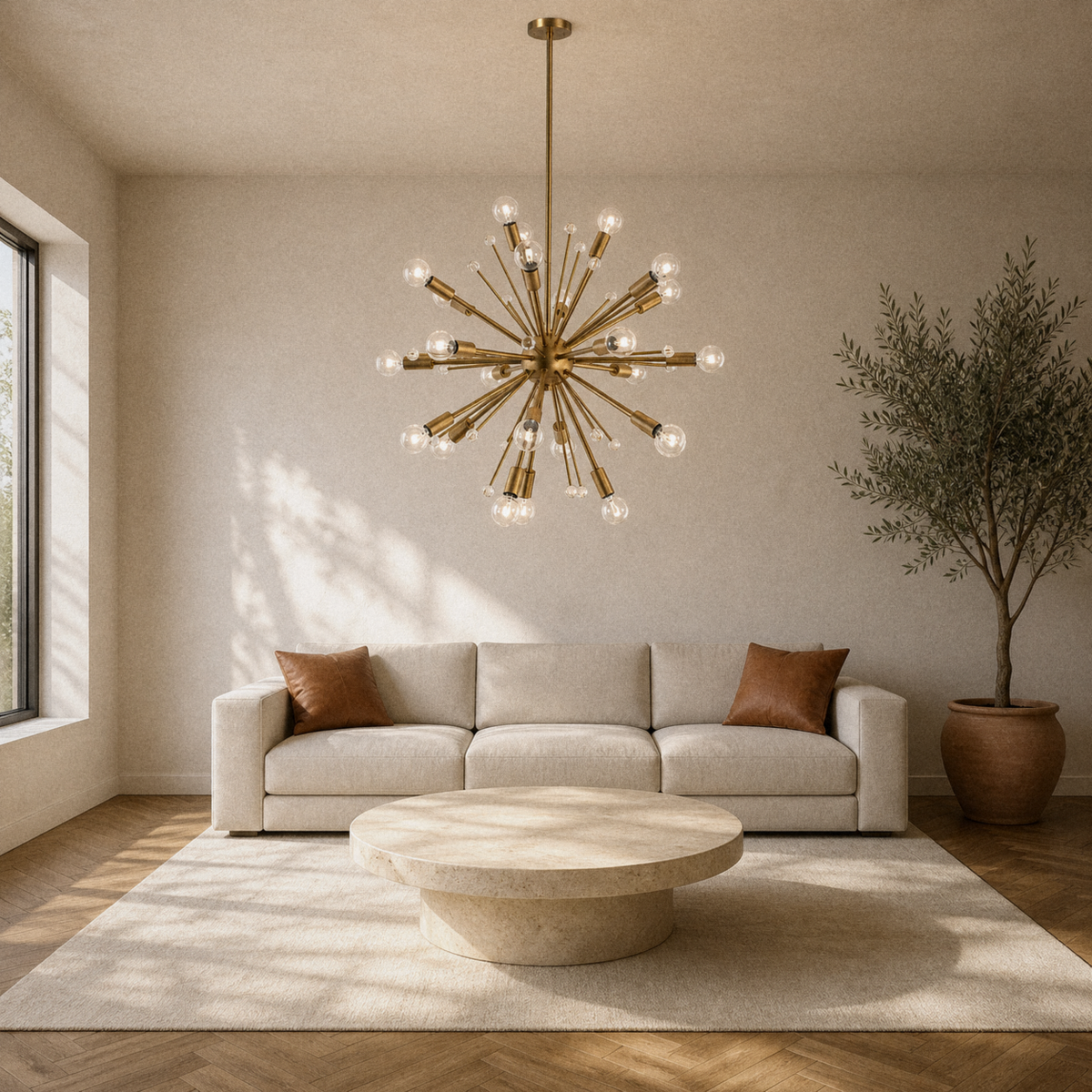 Marnau Triagoz 24-Light Sphere Chandelier