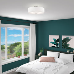 Room | The Marnau Trielen Semi-Flush Mount in a styled room