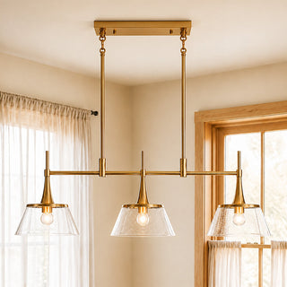 Marnau Veodet 3-Light Linear Island Pendant