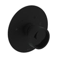 Hero | complete Matte Black 3/4-inch thermostatic shower trim