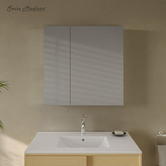 Medicine Cabinet, Cache, 30 x 30 Rectangle with Mirrored Sides